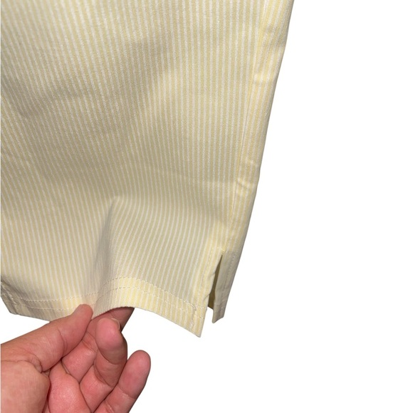 NEW Women’s Mario Serrani Light Cream Cropped Pants - Picture 3 of 6